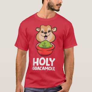 T-shirt Avocado Quokka Holy Guacamole