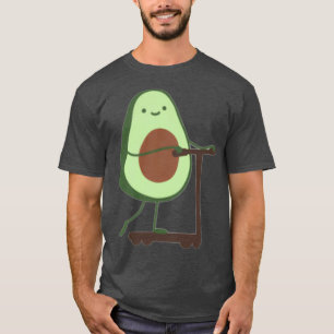 T-shirt Avocado sur scooter