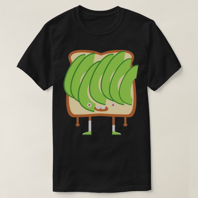T-shirt Avocado Toast My Life (Design devant)