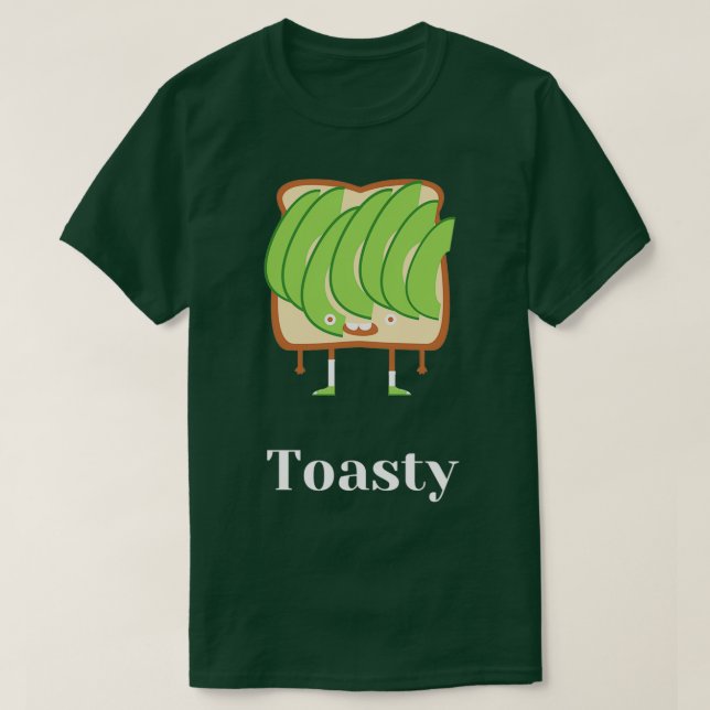 T-shirt Avocado Toasty (Design devant)