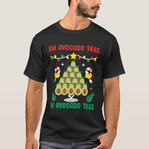 T-shirt Avocado Tree Drôle Nourriture Vegan Cadeau Pour No