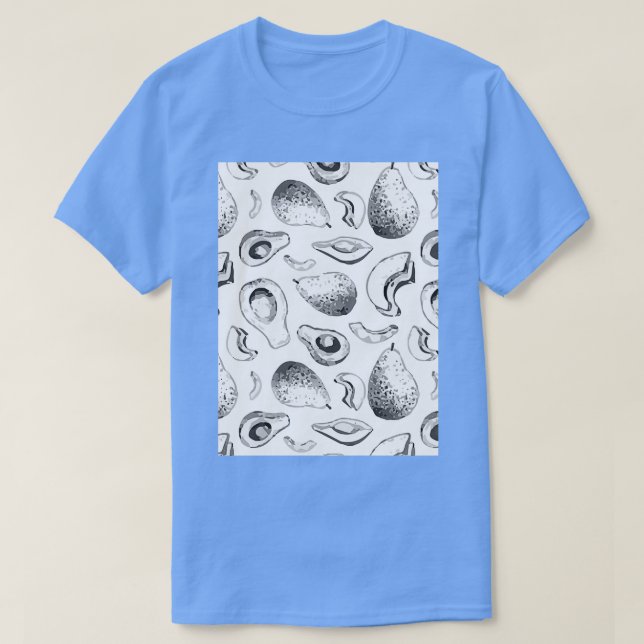 T-shirt Avocado Tropical Creative Summer Flavor (Design devant)