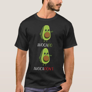 T-shirt Avocado Vegan Légumes Fruit Motivation