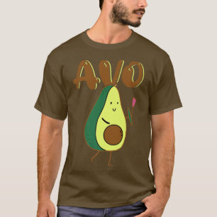 T-shirt Avocado Vegan végétarien pour les couples partenai