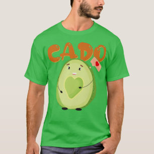 T-shirt Avocado Vegan végétarien pour les couples partenai