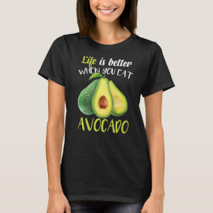 T-shirt Avocado Vegetarian Guacamole
