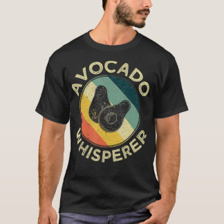 T-shirt Avocado Whisperer Funny Keto Diet Vegetaire végéta