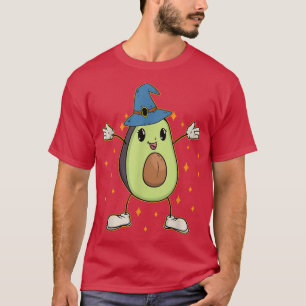 T-shirt Avocado Witch Lazy Halloween Costume Fruit Vegan V