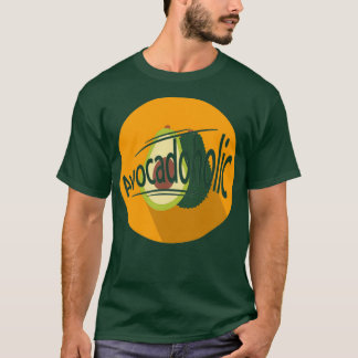 T-shirt Avocadoholic Funny Avocado Foodie