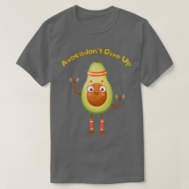 T-shirt Avocadont abandonne Avocado Vegan (Design devant)