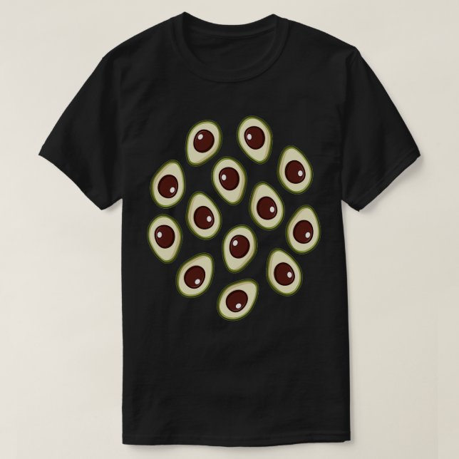 T-shirt Avocados blanc (Design devant)