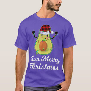 T-shirt Avocados Fruit Lover Xmas correspondant Drôle Avoc
