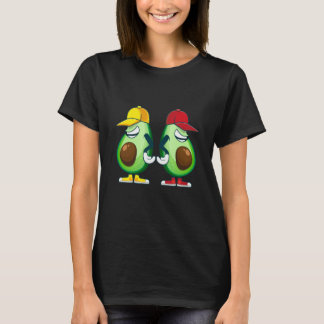 T-shirt avocados vegan food