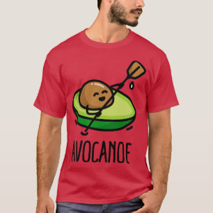 T-shirt Avocanoë canoë canoë canoë avocat paddle