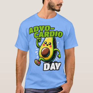 T-shirt Avocardio Exécution Sport Workout Avocado