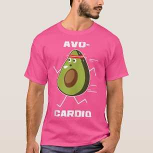 T-shirt Avocardio Keto Low Carb Diet Avocado Pun Cardio Gy