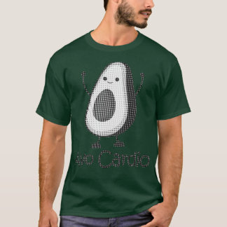 T-shirt Avocardio Noir Et Blanc
