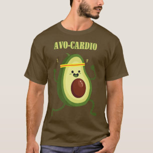 T-shirt AvoCardio Salle De Sport Fitness Fitness Vegan Eer