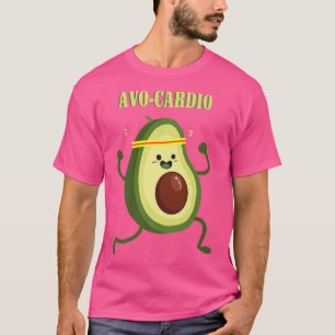 T-shirt AvoCardio Salle De Sport Fitness Fitness Vegan Eer