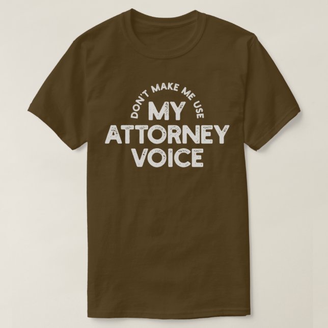 T-shirt Avocat (Design devant)