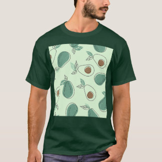 T-shirt Avocat à main