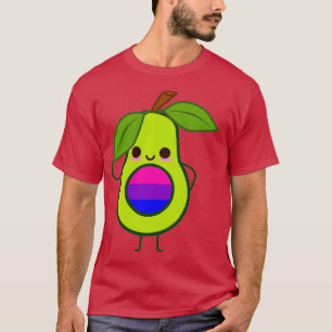 T-shirt Avocat bisexuel bisexuel Bisexual Avocado bi avoca
