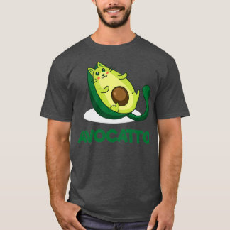 T-shirt avocat Cat Avocado Cute