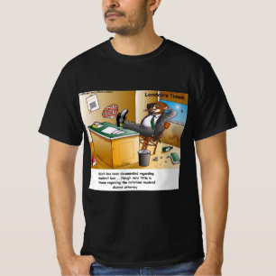 T-shirt Avocat de divorce Rick London Muskrat Comic 