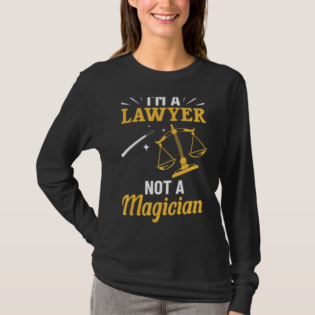 T-shirt Avocat de l'équipe du procureur Citation Je suis u (Devant)