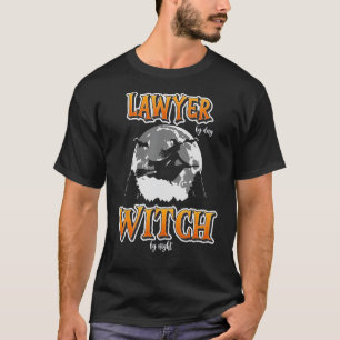 T-shirt Avocat d'Halloween sorcière drôle mignonne Cour de