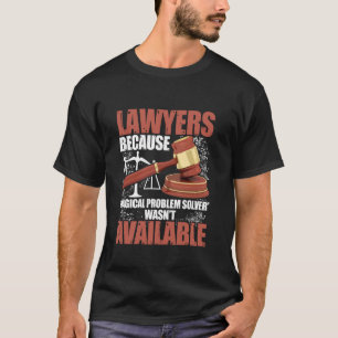 T-shirt Avocat drôle humour d'avocat justice tribunal méti