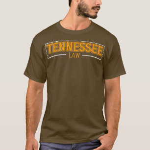 T-shirt Avocat du Tennessee Law Attorney College Bar Gradu