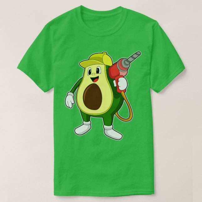 T-shirt Avocat en artisan avec perceuse (Design devant)