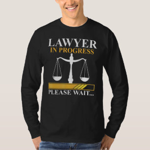 T-shirt Avocat En Cours Conception Des Étudiants De L'Écol
