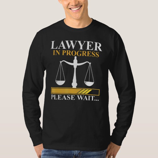 T-shirt Avocat En Cours Conception Des Étudiants De L'Écol (Devant)