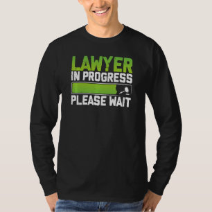 T-shirt Avocat En Cours Drôle Avocat Étudiant En Droit