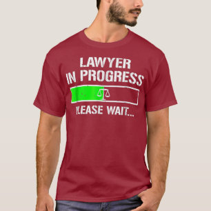 T-shirt Avocat En Cours Funny Law School Tee