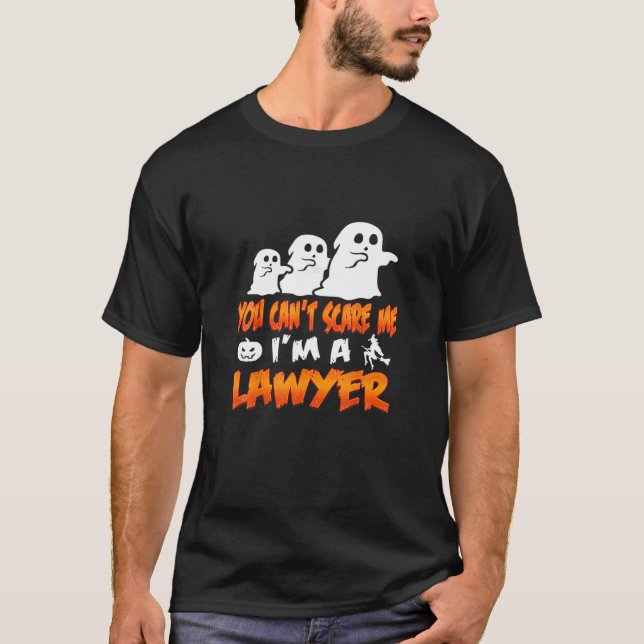 T-shirt Avocat Halloween Costume Vous Ne Pouvez Pas Me Fai (Devant)