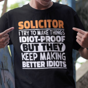 T-shirt Avocat J'Essaie De Rendre Les Choses Drôle Dit Coo