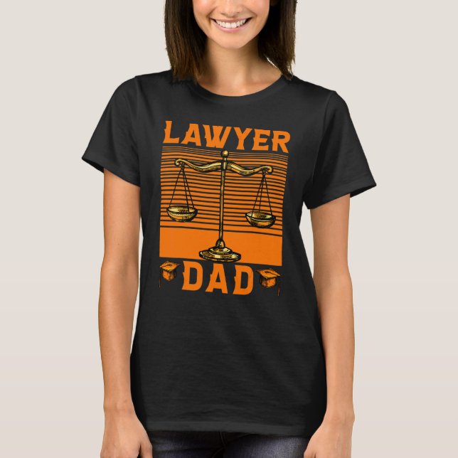 T-shirt Avocat papa (Devant)