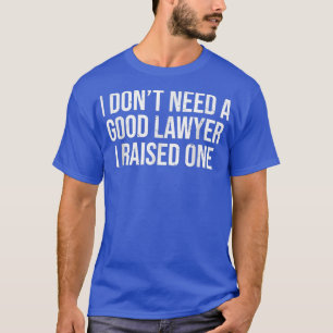 T-shirt Avocat Parents Père Mère école de droit