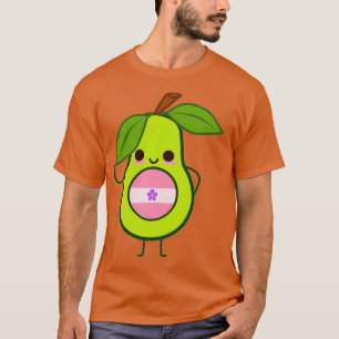 T-shirt Avocat sapphique Sapphic Sapphic wlw avocado