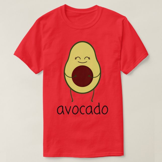 T-shirt avocat souriant 2 (Design devant)