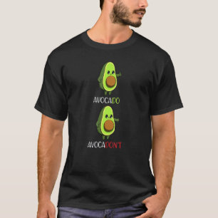 T-shirt Avocat Végétalien Légumes Fruit Motivation 1