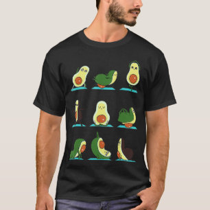 T-shirt Avocat Yoga Drôle
