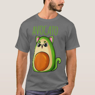 T-shirt Avocato Avocado & Amoureux de les chats Avocado Ca