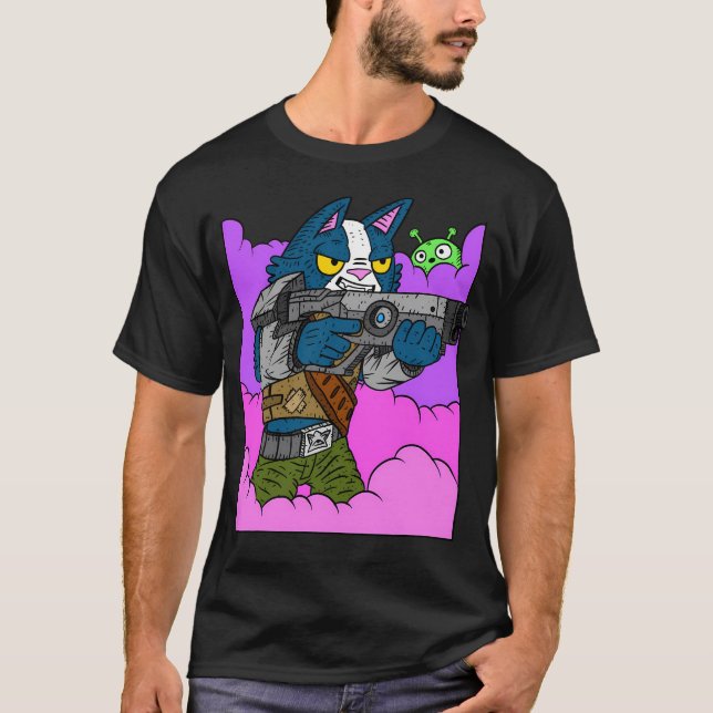T-shirt Avocato Et Mooncake Epic Final Space Art. (Devant)