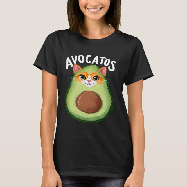 T-shirt Avocatos Chat Drôle Avocat (Devant)