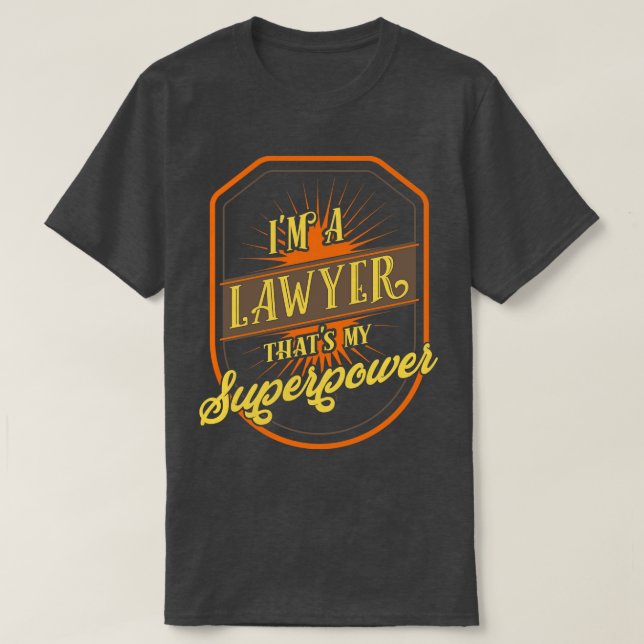 T-shirt Avocats Conception 1 (Design devant)