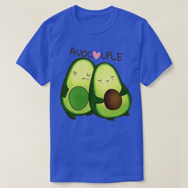 T-SHIRT AVOCOUPLE AVOCADO COUPLE EN AMOUR (Design devant)
